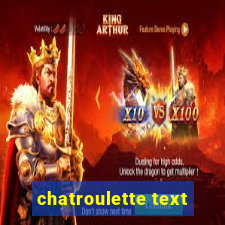 chatroulette text